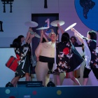 Generalprobe Damensitzung