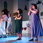 Generalprobe Damensitzung